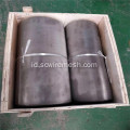 Punched Nickel Expanded Mesh Filter Logam